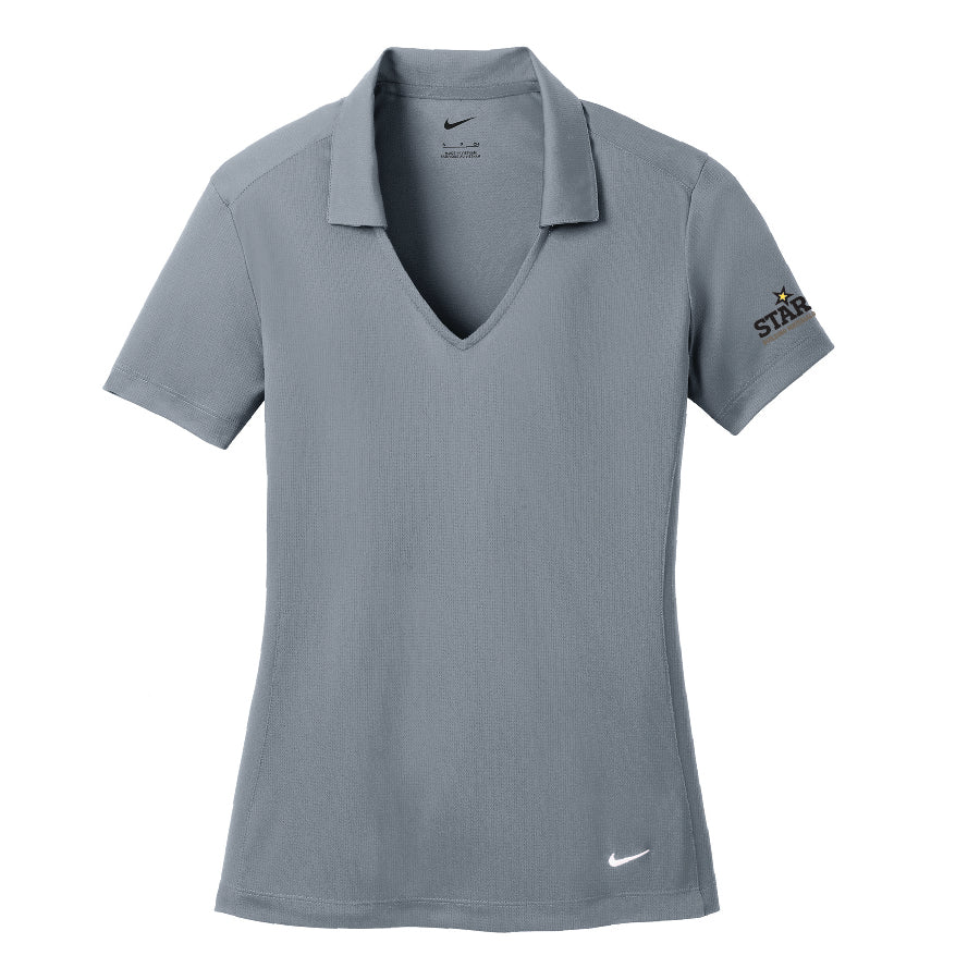 NIKE - Womens Dri-FIT Vertical Mesh Polo