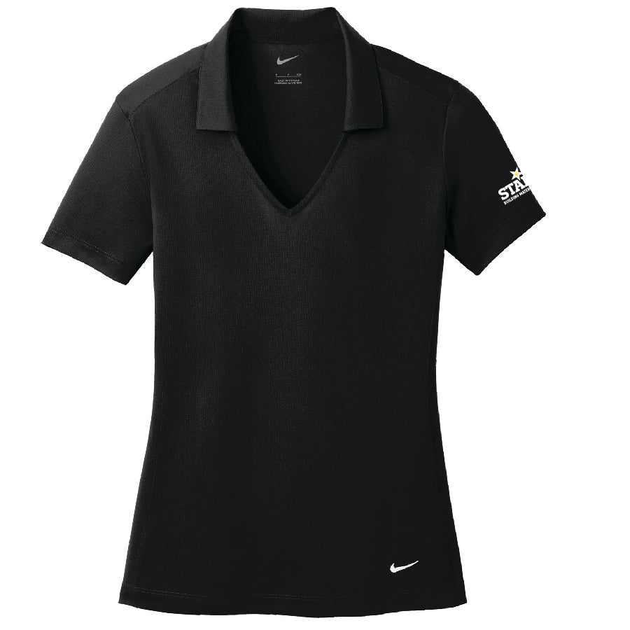 NIKE - Womens Dri-FIT Vertical Mesh Polo