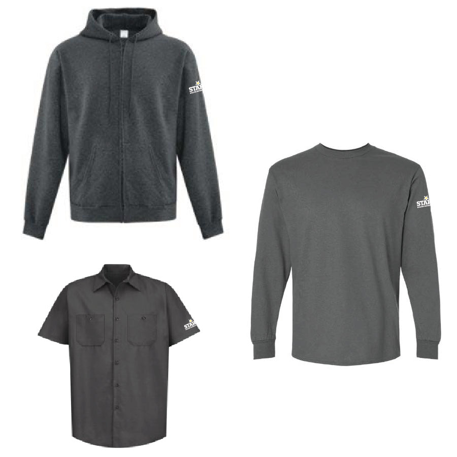 STARTER KIT 2 - Hoodie, Longsleeve and Work Shirt