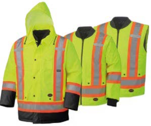 PIONEER - Hi-Vis 7-in-1 Waterproof Parka