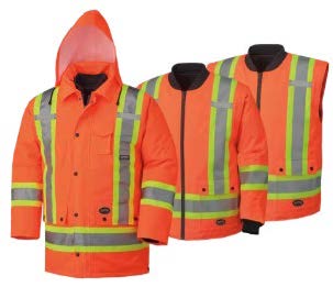PIONEER - Hi-Vis 7-in-1 Waterproof Parka